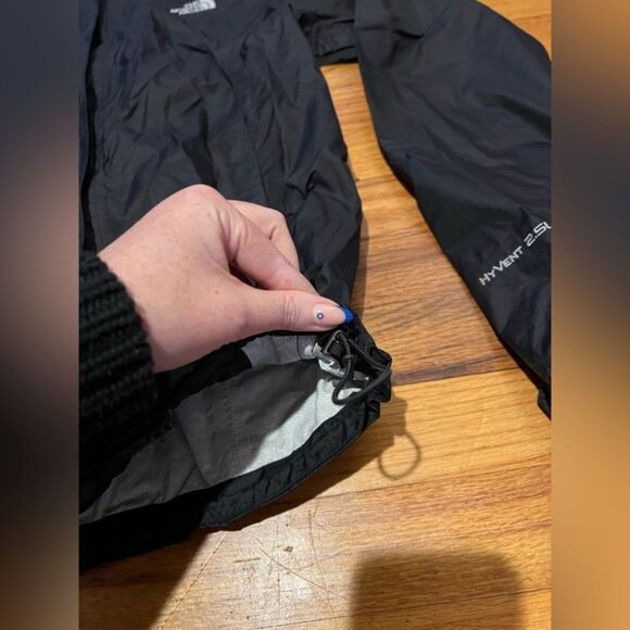 The North Face West Basin Waterproof Hyvent Hooded Jacket TNF Black M - Picture 8 of 16